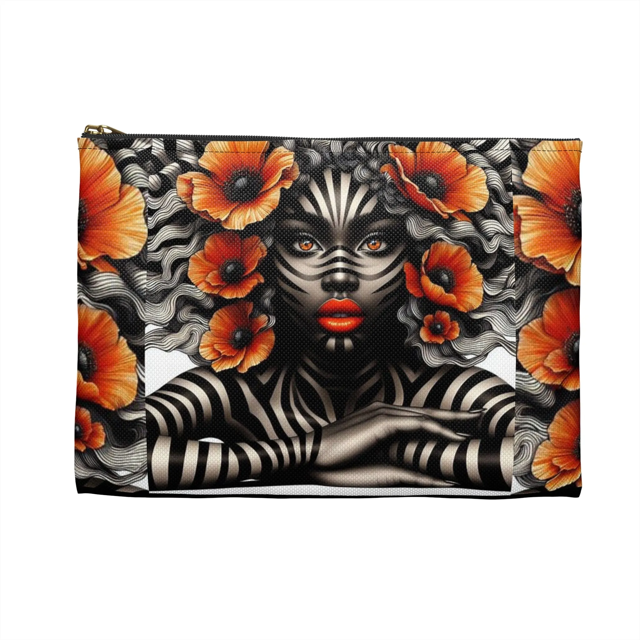 Zebra Fantasy Accessory Pouch #ZF3