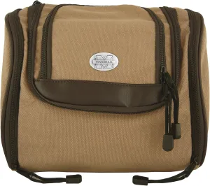 ZEP-PRO NCAA Mens Men's Hanging Canvas Concho Toiletry Bag, Khaki, One Size
