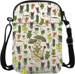 ZJXHPO The Legend Of Dad Cross Body Bag Korok Messenger Bag Korok Plant Carry On Bag Korok Dad Shoulder Bag